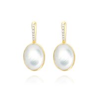 Pendientes Nanis Mujer BOULES in Oro Diamante 0.068 Ct OS14-609-IN - OS14-609-IN